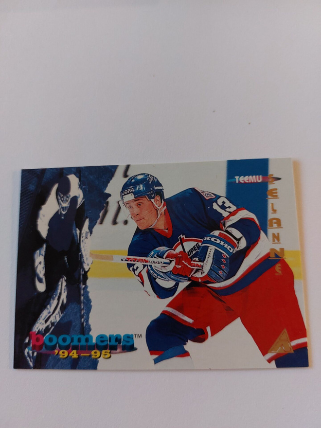 1994-95 Pinnacle Boomers #BR15 Teemu Selänne