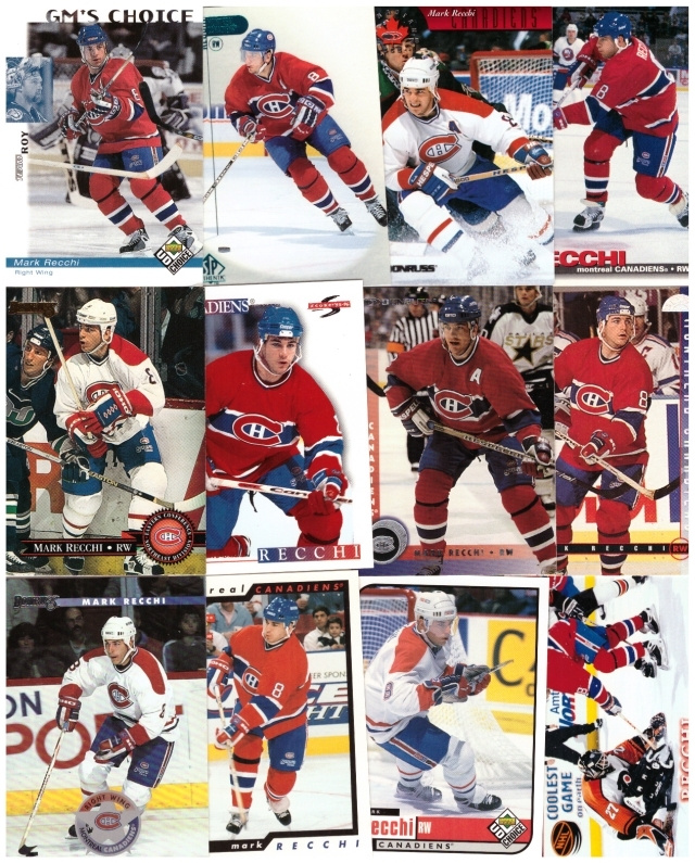 12 x MARK RECCHI Montreal Canadiens