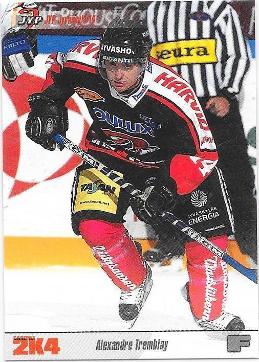 2003-04 CardSet #79 Alexandre Tremblay JYP