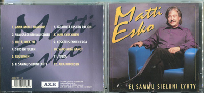 MATTI ESKO . CD-LEVY . EI SAMMU SIELUNI LYHTY