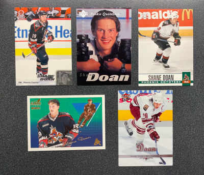 Shane Doan 5 erilaista mm Be a Player RC!