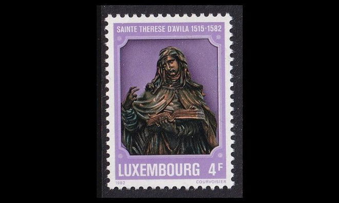 Luxemburg 1054 ** Pyhä Jeesuksen Teresa (1982)
