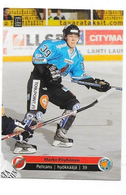 2008-09 CardSet #136 Marko Pöyhönen , Pelicans