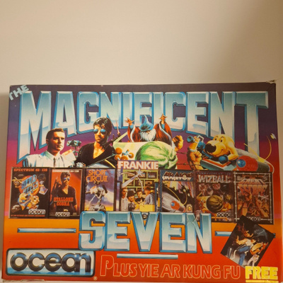 The Magnificent Seven pelikoelma - Commodore 64
