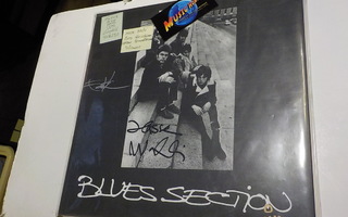 BLUES SECTION - S/T UUSI LP KOLMELLA NIMMARILLA