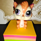 LPS Littlest Pet Shop Morey Chesterfield Squirrel A9407 #374 - pikkukuva 1
