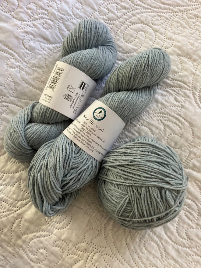 Hjertegran villalangat 300 G . kierrätysvillaa, ekologinen .