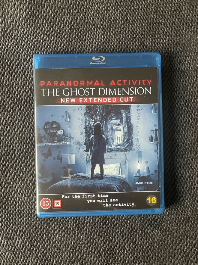 Paranormal Activity : The Ghost Dimension blu-ray 2015