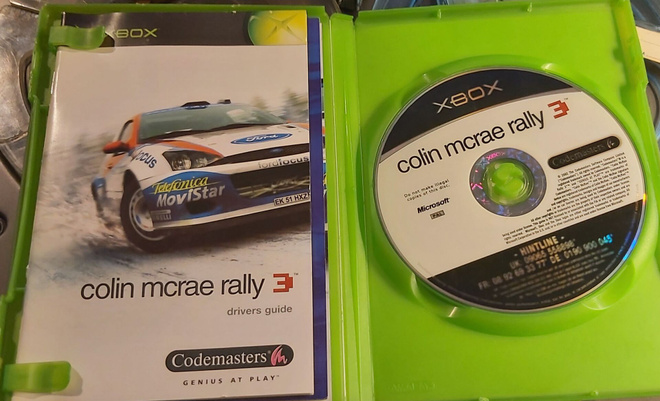 X-Box Orginal - Colin mcrae Rally 3, Need for speed, Rocky