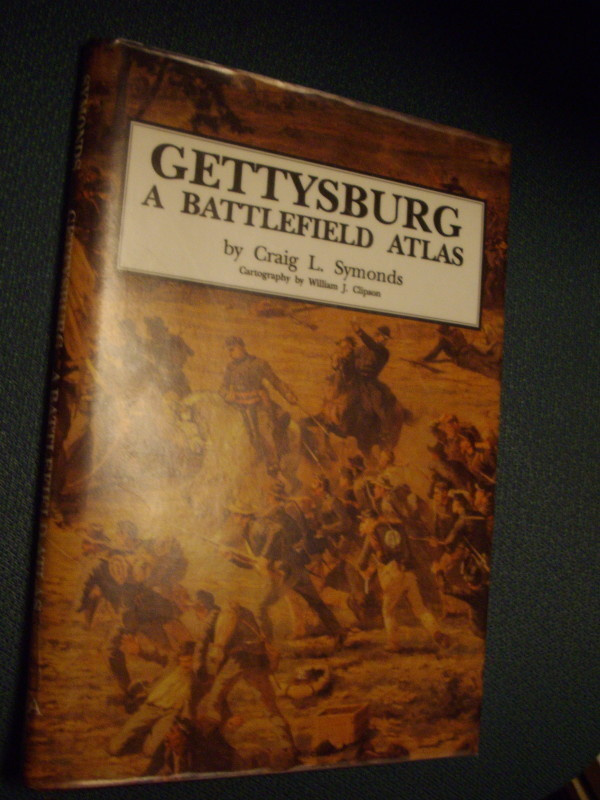 Symonds: GETTYSBURG A Battlefield Atlas (Sis.postikulut)
