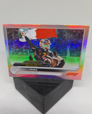 Sergio Perez - Turbo Attax 2022 - Refractor card
