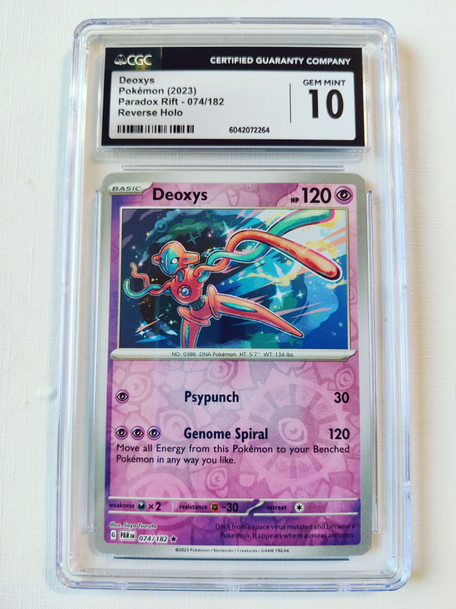 Deoxys Paradox Rift 074/182 CGC 10