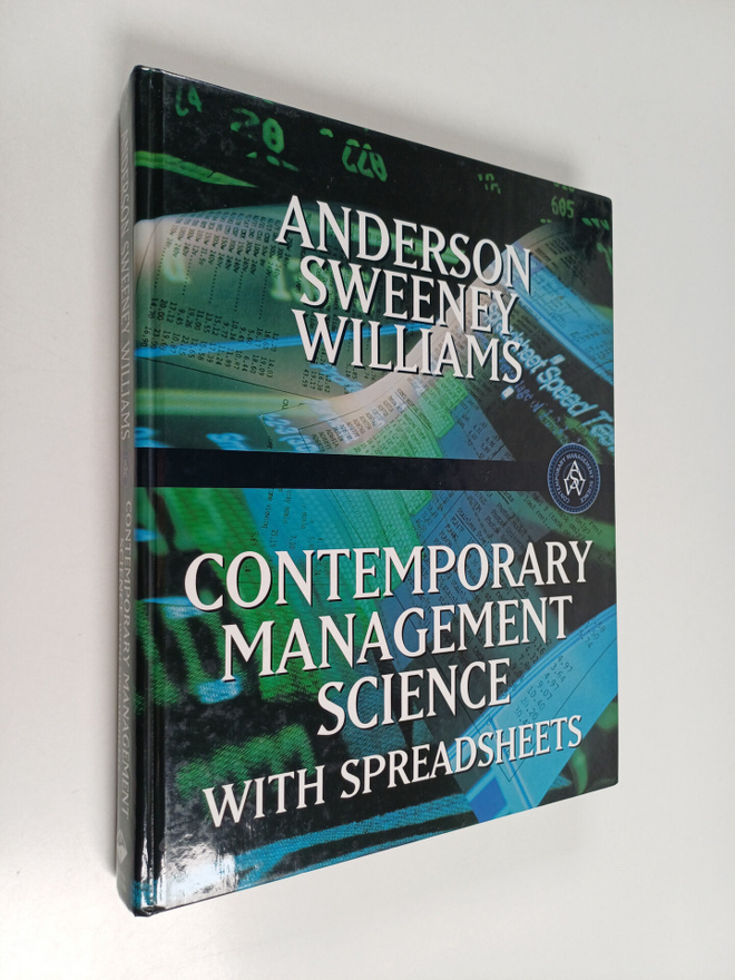 David R. Anderson ym. : Contemporary Management Science W...
