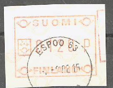 1989 ATM 5 kaunis ESPOO - ylim.pun.viivoja