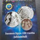 Suomen lippu 100 vuotta - juhlamitali - pikkukuva 1