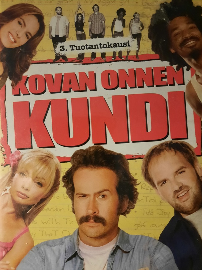 KOVAN ONNEN KUNDI 3.TUOTANTOKAUSI 4DVD