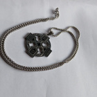 Kelttiläinen Risti Kaulakoru (Stainless Steel) - pikkukuva 2