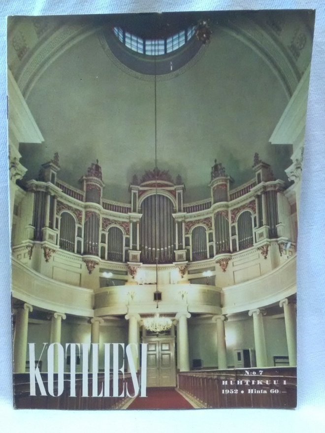 Kotiliesi No 7 huhtikuu 1952