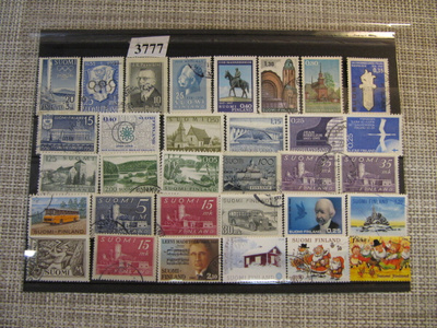 Suomi postimerkkejä 1947-2016 32 kpl.