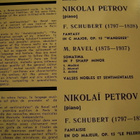 SCHUBERT - RAVEL - NIKOLAI PETROV - pikkukuva 2