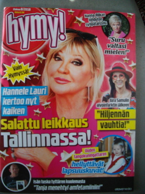 Hymy lehti Nro 8/2018 23.1)