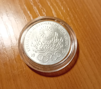 Myydään Munchenin Olympiraha 1972