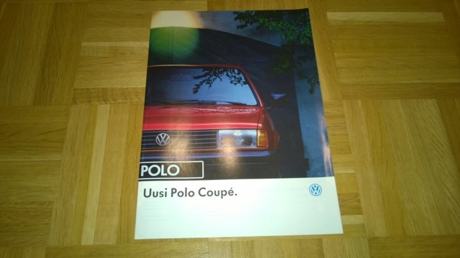Esite Volkswagen Polo Coupe, 1990. VW