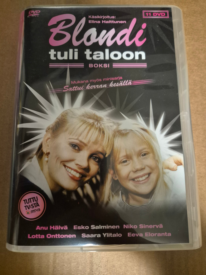 Blondi tuli taloon dvd
