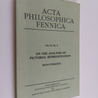 Risto Pitkänen : On the analysis of pictorial representation - pikkukuva 1
