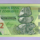 Zimbabwe 2 Dollaria v.2019 UNC P-101 - pikkukuva 1