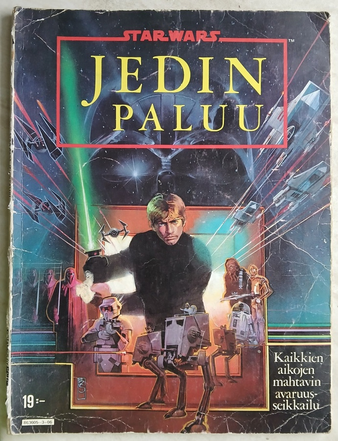 Star Wars Jedin paluu albumi