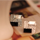 + 324 .. Fashion Elegant Lady Shine Crystal .. Korvakorut - pikkukuva 3