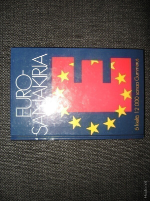 Eurosanakirja 6 kieltä 12000 sanaa v.2001