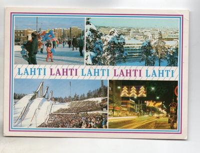 Lahti: neljä talvikuvaa