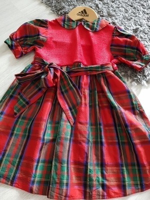 Zalekua punainen Mekko /  Juhlamekko - koko 92 cm