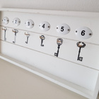 Valkoinen Avainteline / Avainnaulakko - Keys - pikkukuva 4