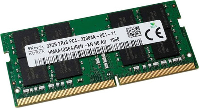 32 Gt DDR4 sodimm muisti PC4-3200