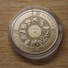 Ukraine - 5 UAH 2023 Year of the Dragon 2024 - pikkukuva 1