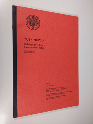 Opetustapahtuman rakenne ja opetuksen kehys- ja ympäristö...