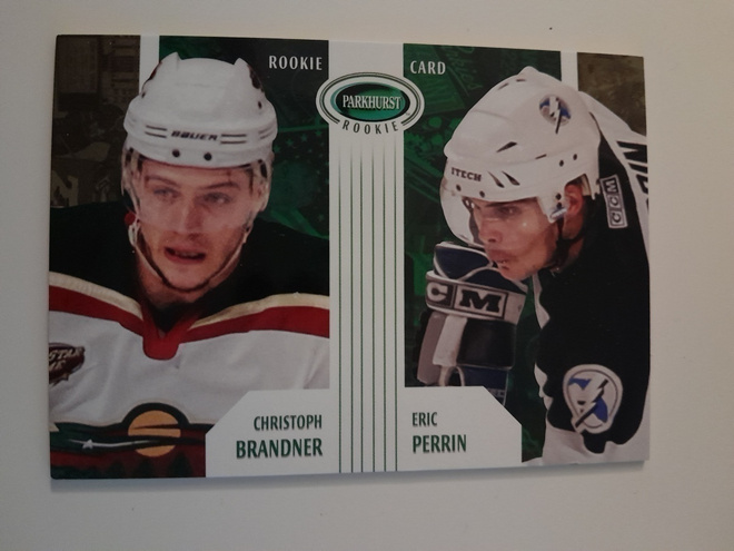 Christoph Brandner / Eric Perrin - Parkhurst rookie xxx/500