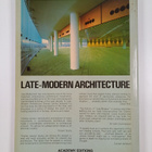 Charles Jencks : Late-modern architecture and other essays - pikkukuva 2