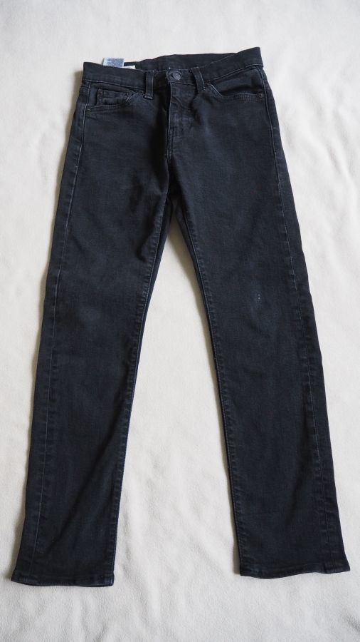 LEVI´S 510 farkut, W27/L32, mustat, HIENOT