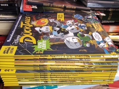 13 kpl Walt Disney DUCKTALES 1/2017 & 1-12/2018