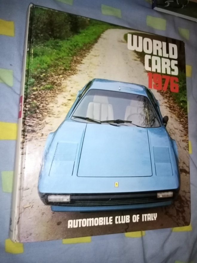 WORLD CARS 1976 -  AUTOMOBILE CLUB OF ITALY ( SIS POSTIKULU)
