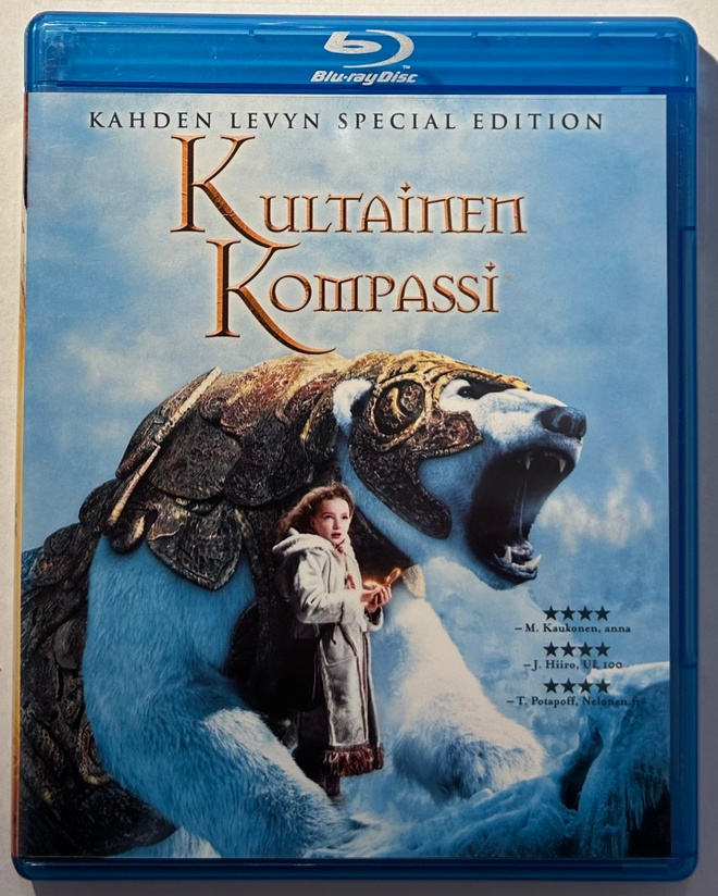 KULTAINEN KOMPASSI - 2 Blu-ray
