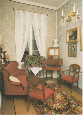 Postikortti, PORVOO, J L Runebergin koti, Erikoisleima
