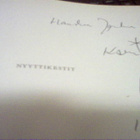 Kari Suomalainen : Nyyttikestit  ( 1 p. 1964 ) SIGNED - pikkukuva 2