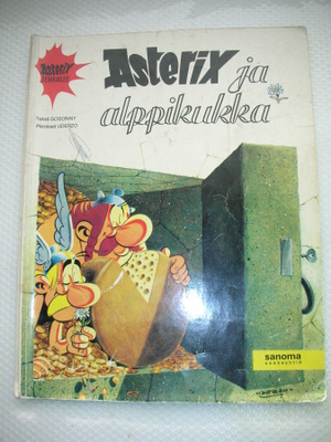 Asterix ja alppikukka ensipainos
