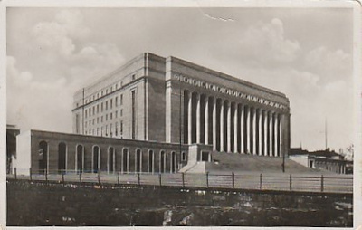 Postikortti, HELSINKI, Eduskuntatalo