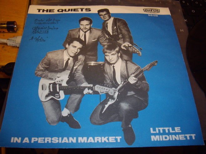 7" single : THE QUIETS : In A Persian Market